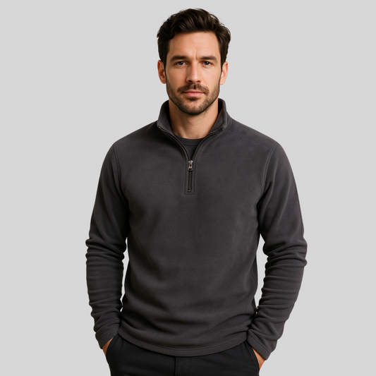 Suéter Urban Fleece Meio Zíper