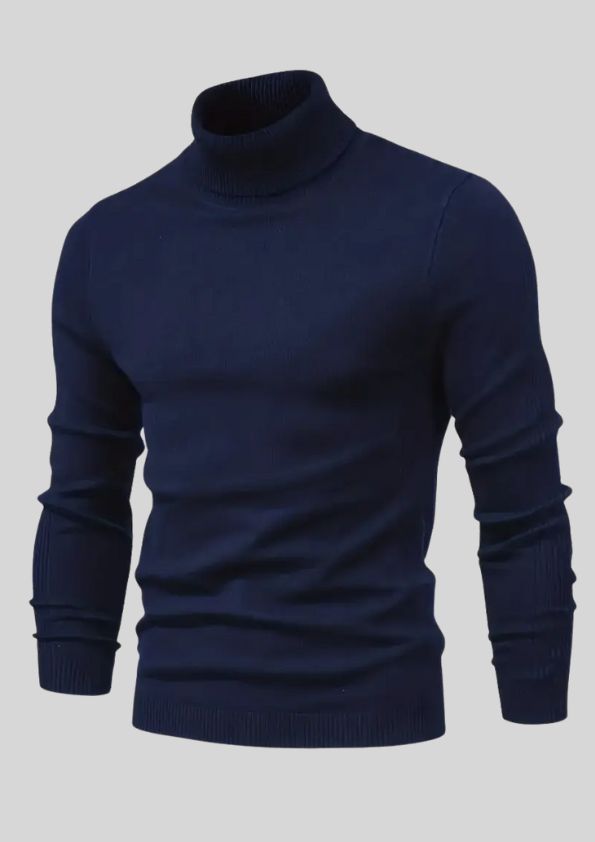 Camisa Gola Alta de Manga Longa - (Últimas Unidades)