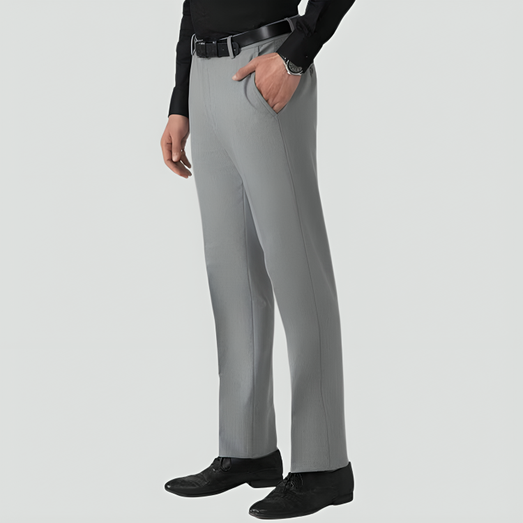 Calça Social Alfaiataria Chumbo